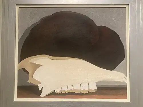 Jawbone and Fungus, 1931, oil on canvas, Memorial Art Gallery