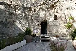 The Garden Tomb—a new holy site established by British Protestants in the 19th century.