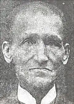 An undated photo of John B. Syphax, a leader in Alexandria County's black community who served in several elected offices, including the Virginia House of Delegates from 1874 to 1875