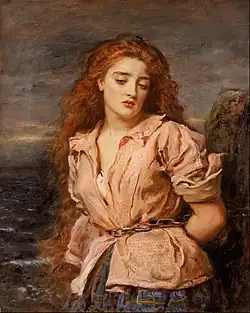 The Martyr of the Solway (1871), Walker Art Gallery
