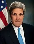 John F. Kerry U.S. Secretary of State U.S. Senator 2004 Democratic Presidential nominee J.D.&nbsp;1976