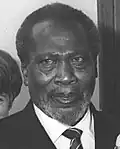 Jomo Kenyatta, President of Kenya (1964–1978).
