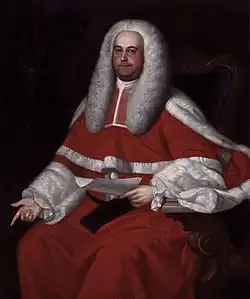 Chief Justice Jonathan Belcher (1754)