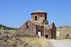 Kizil Kilise, meaning "Red Church" in Güzelyurt