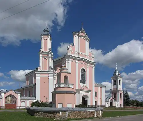 Church of Saints Peter and Paul and the Basilian monastery in Baruny