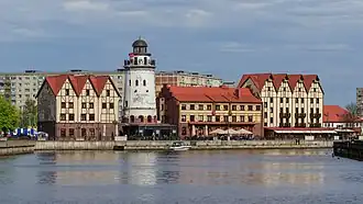 "Fishermen's village" in pseudo-historic style
