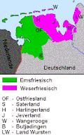 The former East Frisian dialects in Lower Saxony (in German)