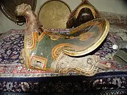 A Central Asian saddle from Kashgar, China