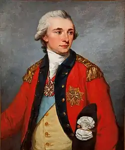 Stanisław Poniatowski, Commander of the Royal Guards and Grand Treasurer of Lithuania. Painted by Angelika Kauffmann in 1786.