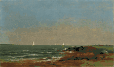 Shore of Darien, Connecticut by John Frederick Kensett