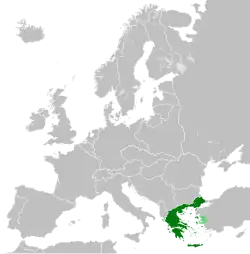 The Kingdom of Greece during the Greco-Turkish War