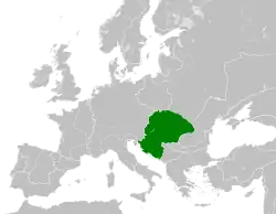 Kingdom of Hungary in 1190