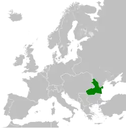 The Kingdom of Romania in 1914