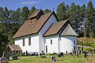 Old Kviteseid Church (c. 1260)