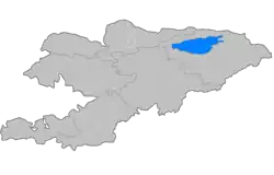 Raions of Kyrgyzstan