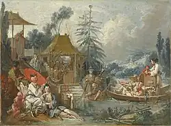La Pêche chinoise, Chinese Fishing, 1742, Museum of Fine Arts and Archeology of Besançon