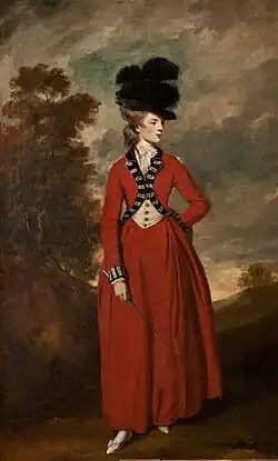 Portrait of Lady Worsley (1779)