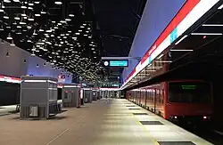 Helsinki Metro is the northernmost metro system in the world.[45][46][47]