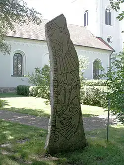 The Ledberg stone at Ledberg Church, Östergötland, Sweden