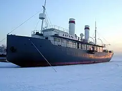 Angara&nbsp;[ru] was launched in 1900 and is one of the oldest surviving icebreakers