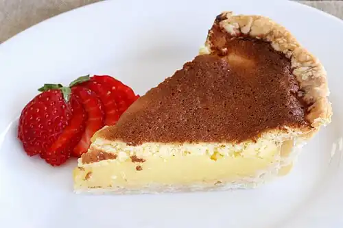 A slice of chess pie