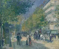 The Grands Boulevards, 1875, Philadelphia Museum of Art