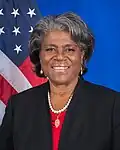 Linda Thomas-Greenfield former United States Ambassador to the United Nations