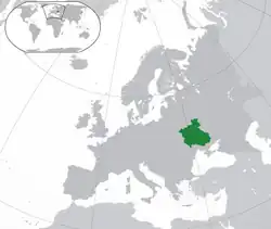 The Cossack Hetmanate in 1654