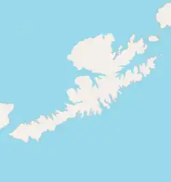 Unalaska is located in Unalaska