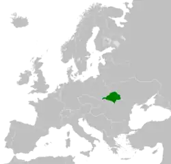 West Ukrainian People's Republic in 1918