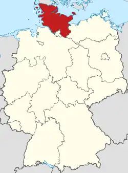 Location in Germany