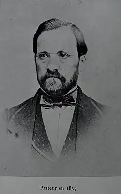 Louis Pasteur in 1857
