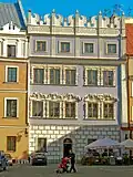 Example of the merchant architecture: Konopnica's tenement house in Lublin, 1575