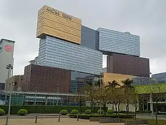 MGM Cotai owned by MGM Resorts International, located in Cotai, Macau