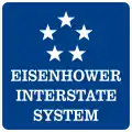 Eisenhower Interstate System sign