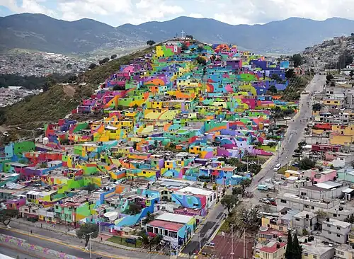 Macromural of Pachuca