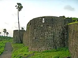 The Madh Fort, built by the Portuguese, was one of the most important forts in Salsette.