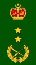 Mejar jeneral (Malaysian Army)[45]