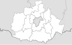 Pécs is located in Baranya County