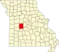 A state map highlighting Benton County in the western part of the state.