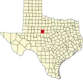 State map highlighting Taylor County