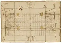 A Portraiture of the City of Philadelphia, by Thomas Holme