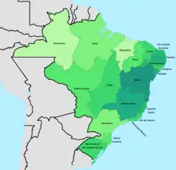 1822 Division of the Grão-Pará province
