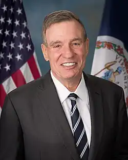 Mark Warner, Senator From Virginia; BA Political Science, 77