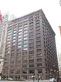 The Marquette Building was recently restored by the John D. and Catherine T. MacArthur Foundation.