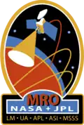Mars Reconnaissance Orbiter insignia
