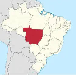 Location in Brazil