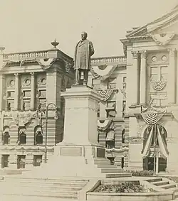 McKinley Monument in front of Lucas County Courthouse, Toledo, Ohio