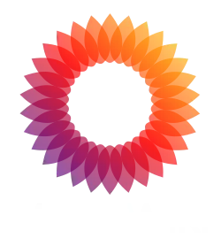 MediaWiki logo, depicting sunflower that represents the diversity of content