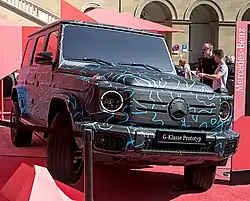 G-Class EV Prototype at 2023 Munich Motor Show